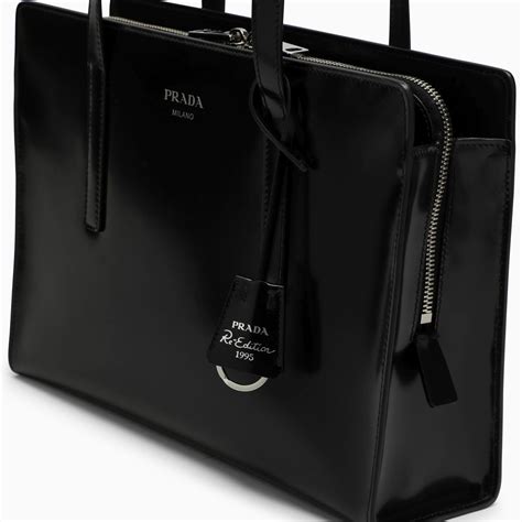 borsa prada nera glitter|prada purses.